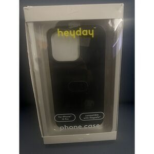Apple iPhone‎ 15 Pro Max Case Compatible with MagSafe - heyday Black